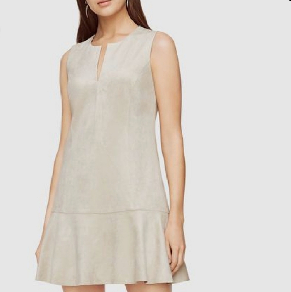 🌟HP🌟BCBGMAXAZRIAAdelene Faux-Suede Dres